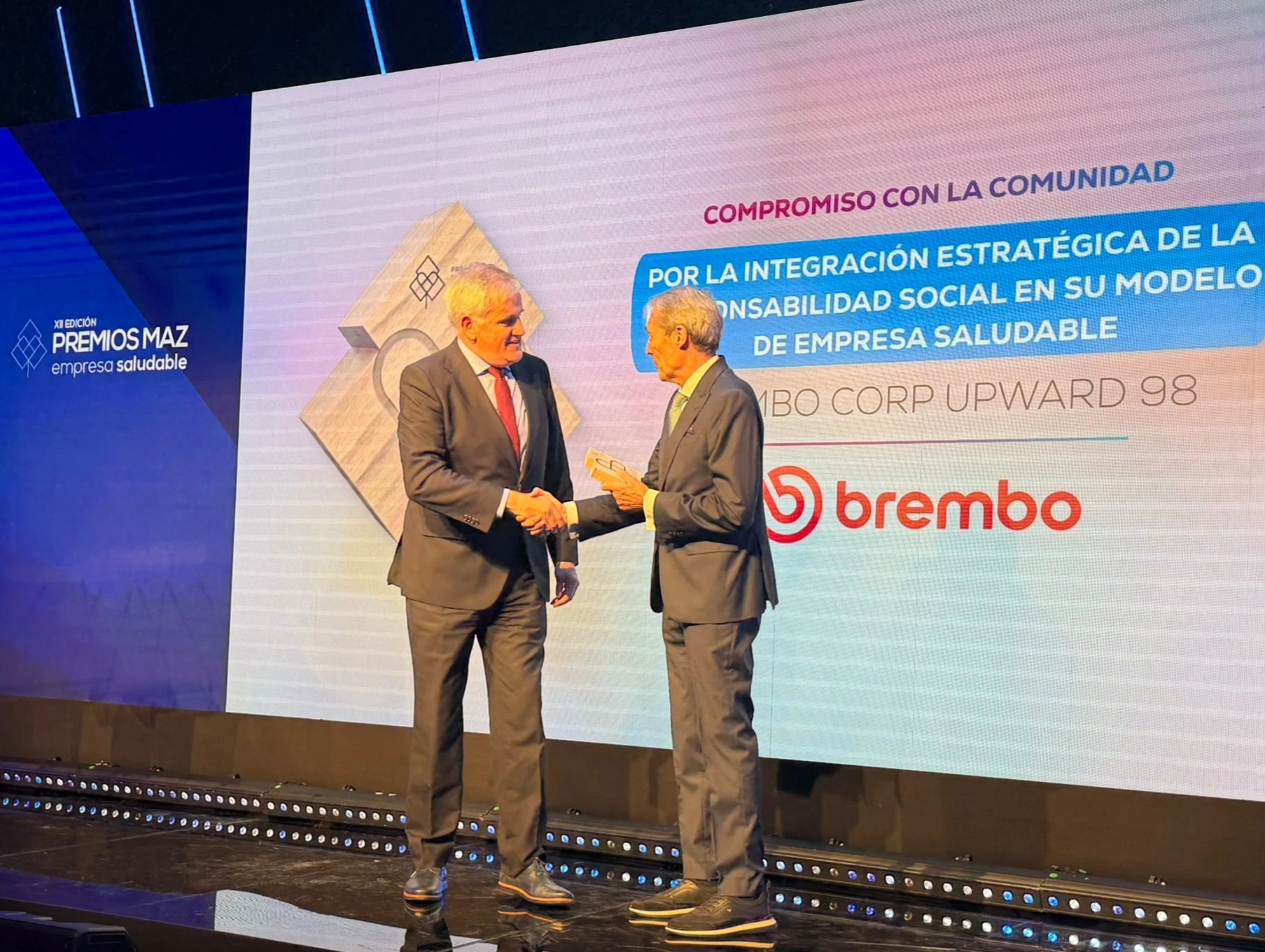 Brembo Spagna WHP Award.JPG
